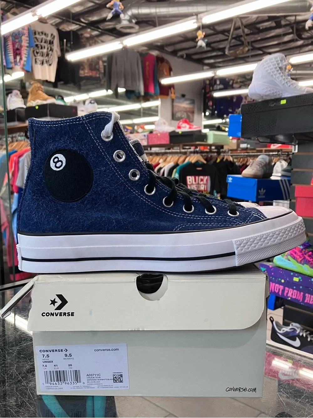 Converse Chuck Taylor All Star 70 Hi Stussy 8-Ball